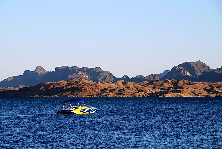 Power Boat on Lake Havasu