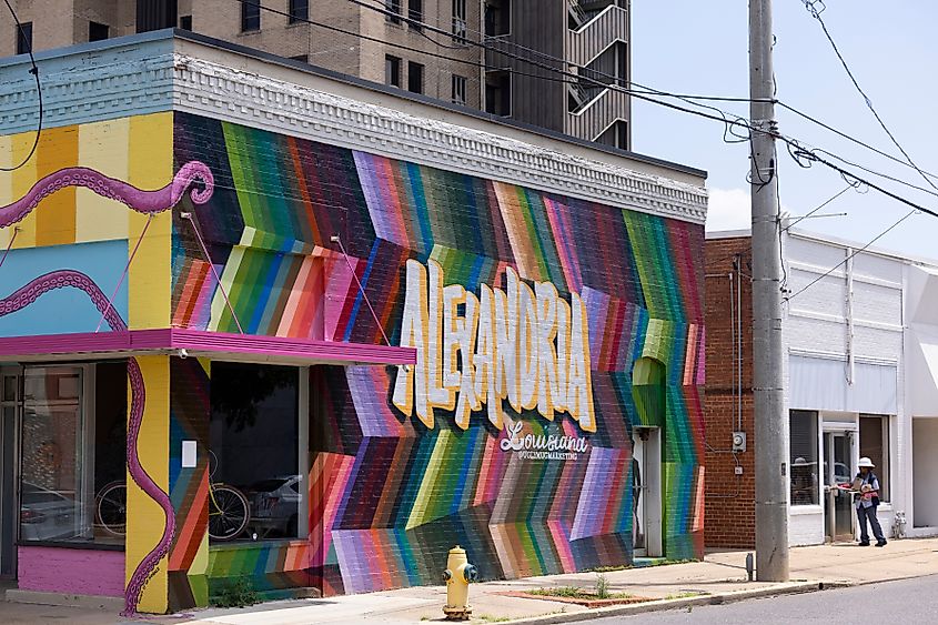 Alexandria, Louisiana. Editorial credit: Matt Gush / Shutterstock.com