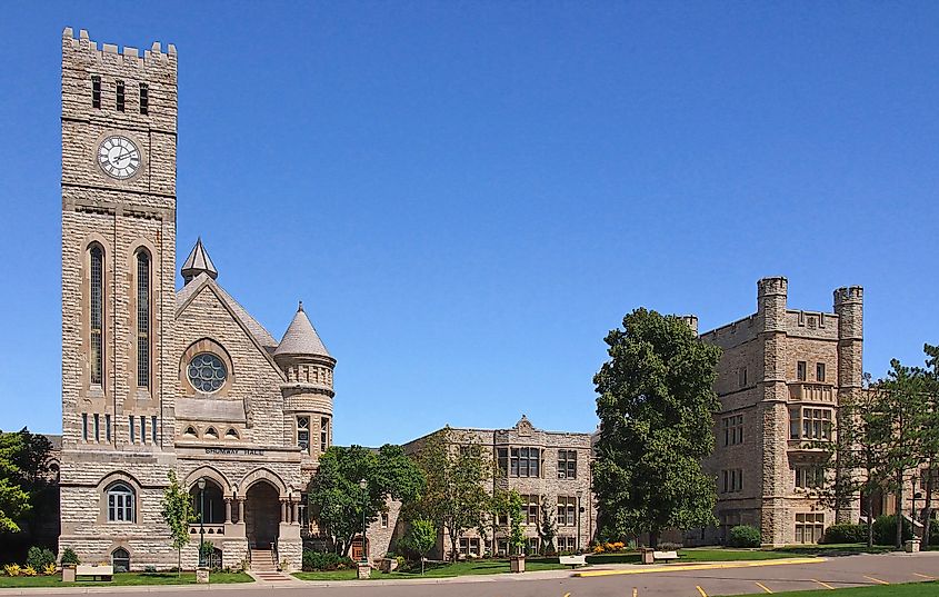 Shattuck Historic District in Faribault, Minnesota