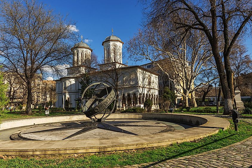 Kilometer Zero Monument, Bucharest