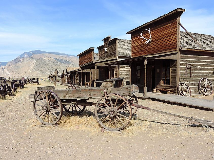 Old Town Village in Cody Wyoming.