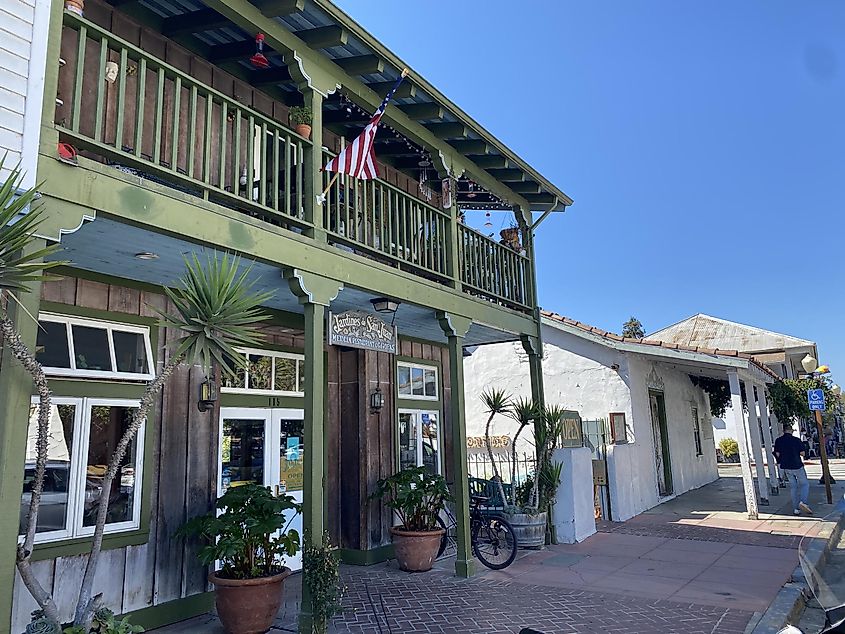 Historic district in San Juan Bautista, California