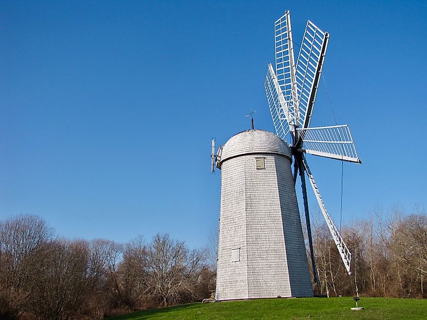 Boyd's Wind Grist Mill is located in Middletown, Rhode Island.
