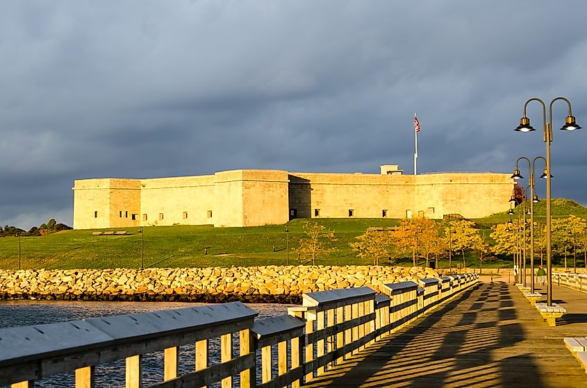 Fort Trumbull State Park, Connecticut
