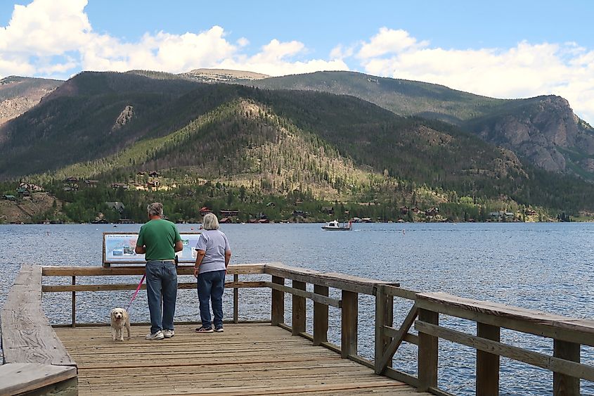 Point Park in Grand Lake, Colorado.