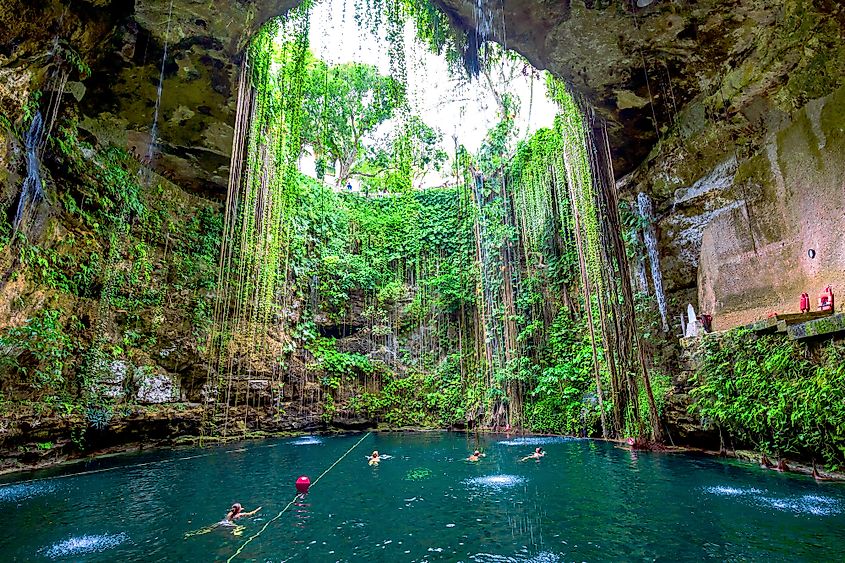 cenote in yucatan peninsula