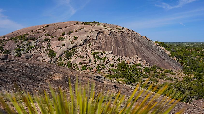 The Enchanted Rock, Texas.