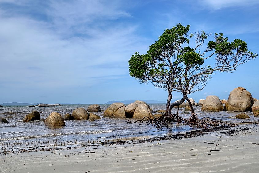 Quintell Beach in Lockhart River, Queensland.