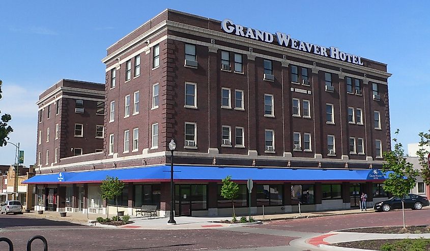 Grand Weaver Hotel in Falls City, Nebraska