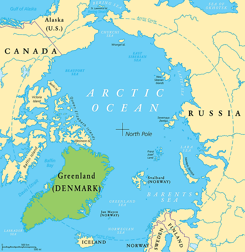 Greenland map