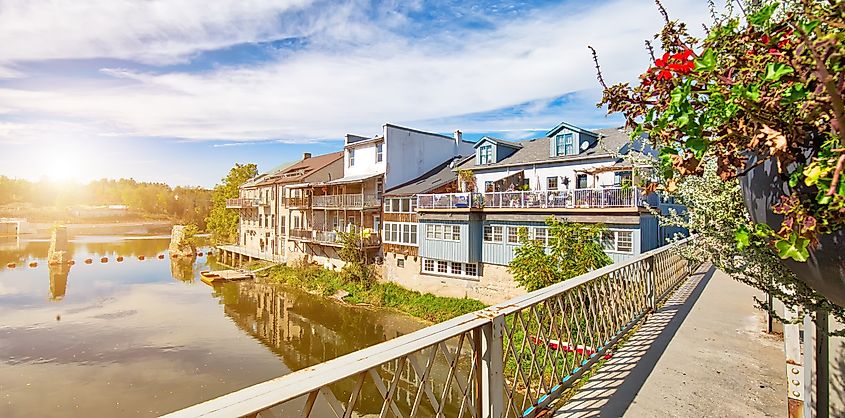 Beautiful Elora Streets in city's historic downtown