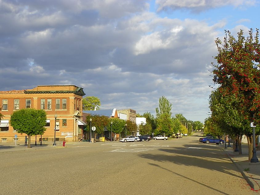 Beautiful Downtown Gettysburg, South Dakota