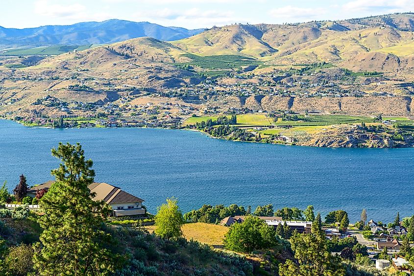 Lake Chelan in Washington, USA