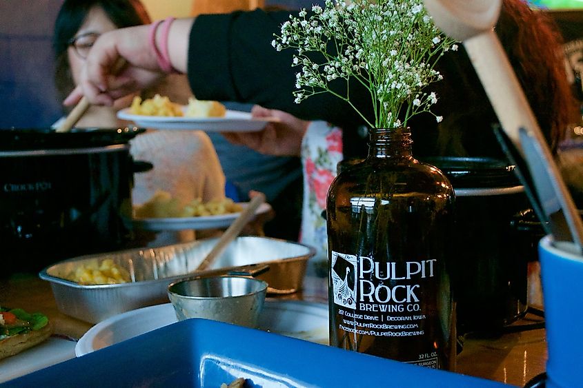 Pulpit Rock Brewing Company in Decorah, Iowa (Credit: Luther College via Flickr)