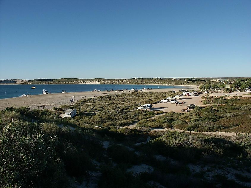 The small coastal community of Coral Bay, Western Australia