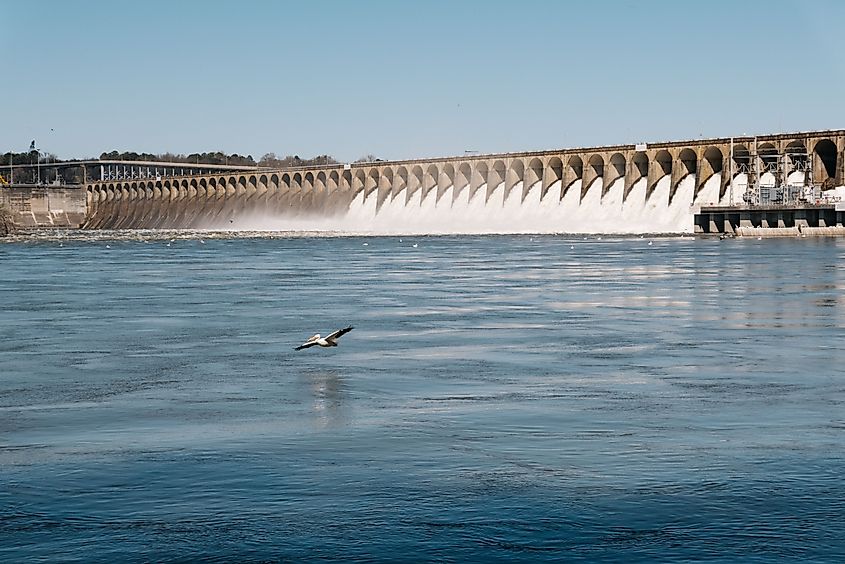 Wilson Dam in Florence, Alabama.