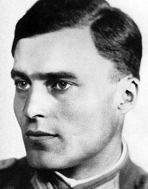 Claus von Stauffenberg, chief conspirator in the 20th of July plot