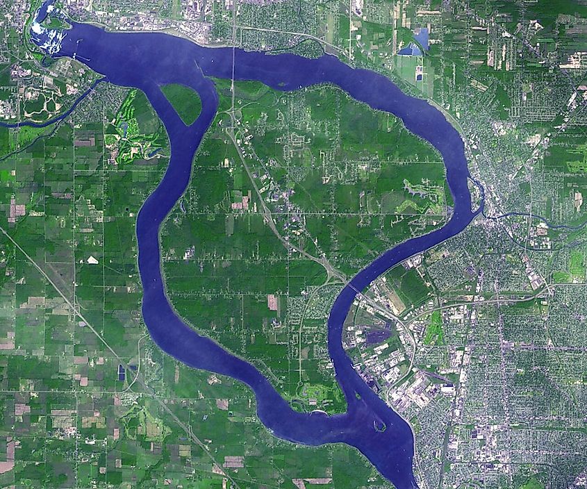 Grand Island New York aerial.