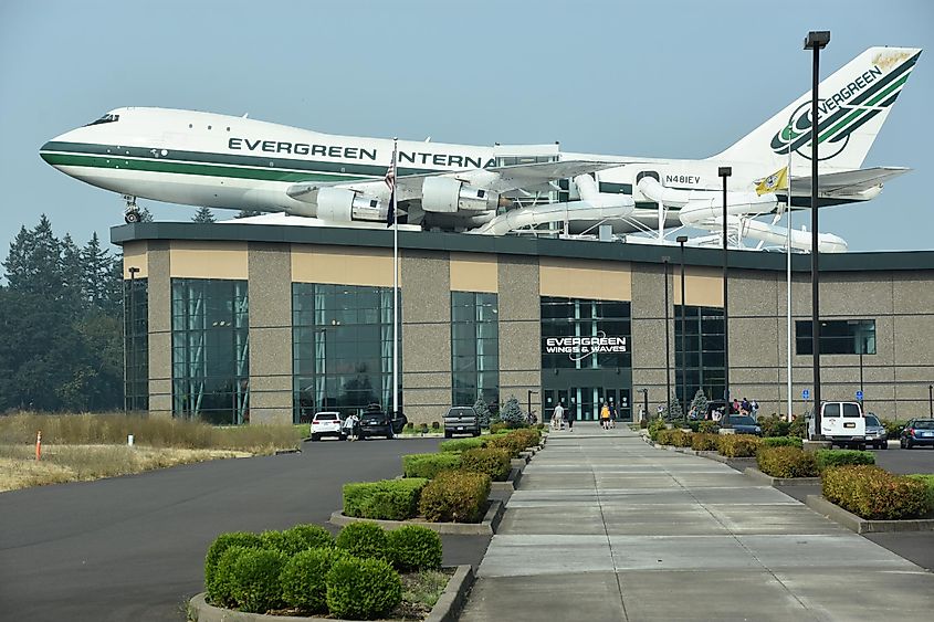 Evergreen Wings and Waves Waterpa in McMinnville, Oregon