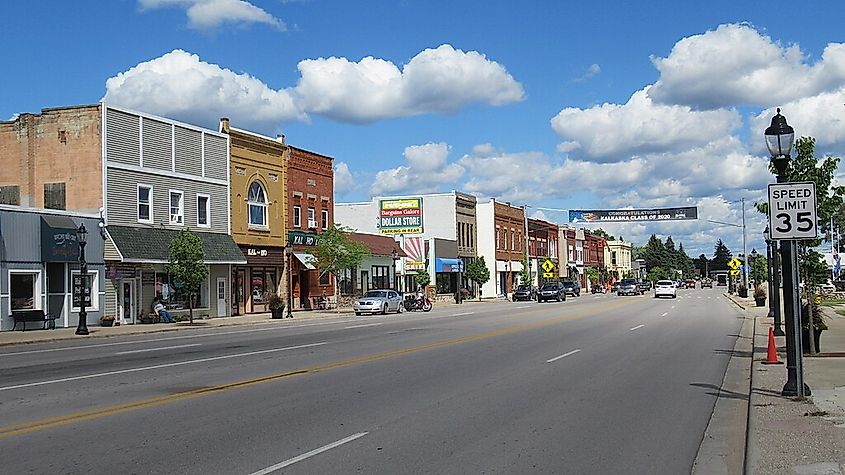 Downtown Kalkaska, MI