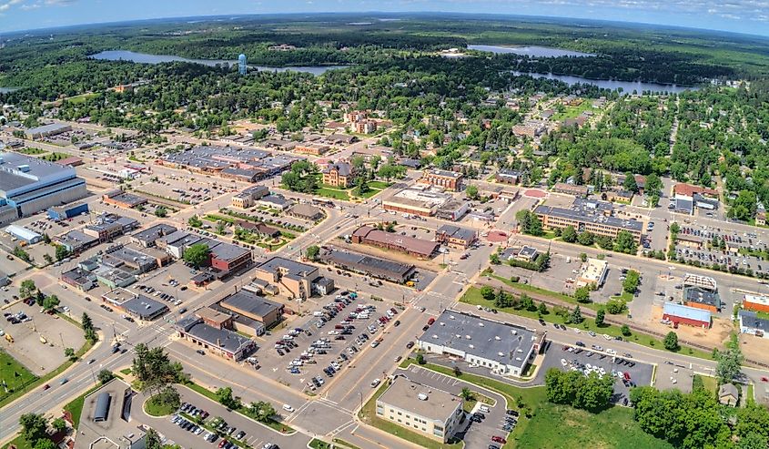 Grand Rapids is a Town on the Mississippi River in Northern Minnesota with a Paper Mill