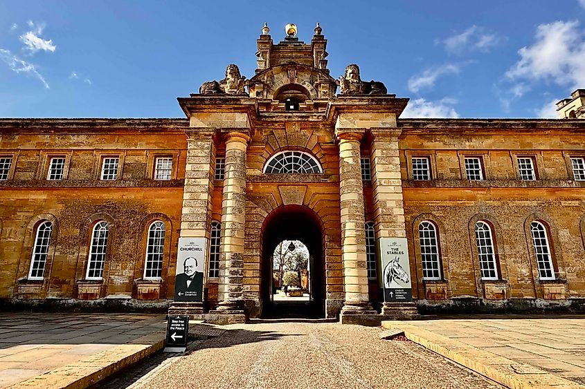 Blenheim is proud of its connections to Winston Churchill. Image credit: Bryan Dearsley