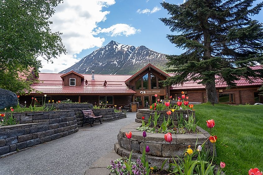 A wilderness lodge in Cooper Landing, Alaska