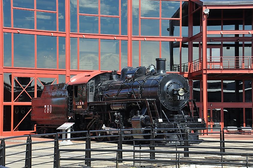 Steamtown National Historic Site in Scranton, Pennsylvania