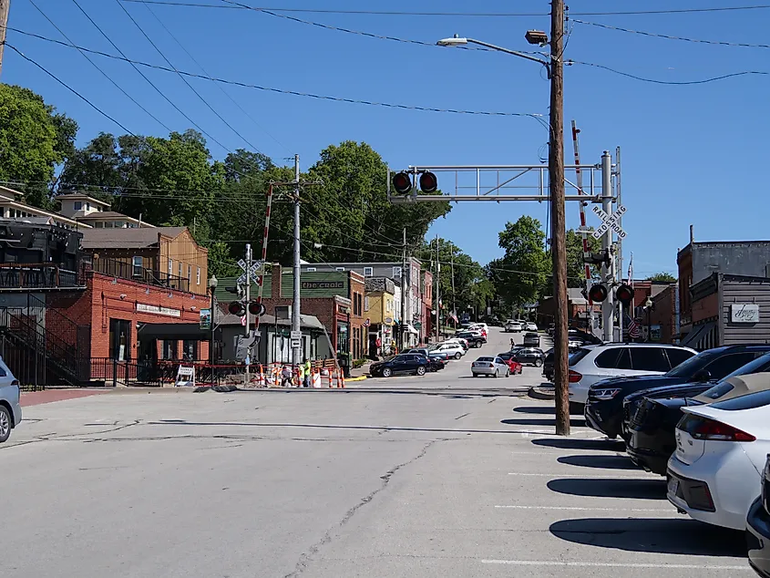 Downtown Parkville, Missouri