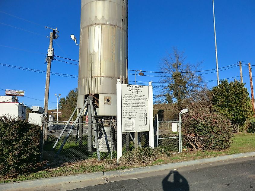 Titan I missile, Cordele, Georgia.