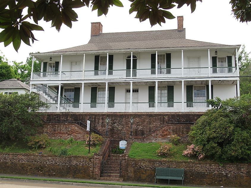 The House on Ellicott's Hill in Natchez, Mississippi.