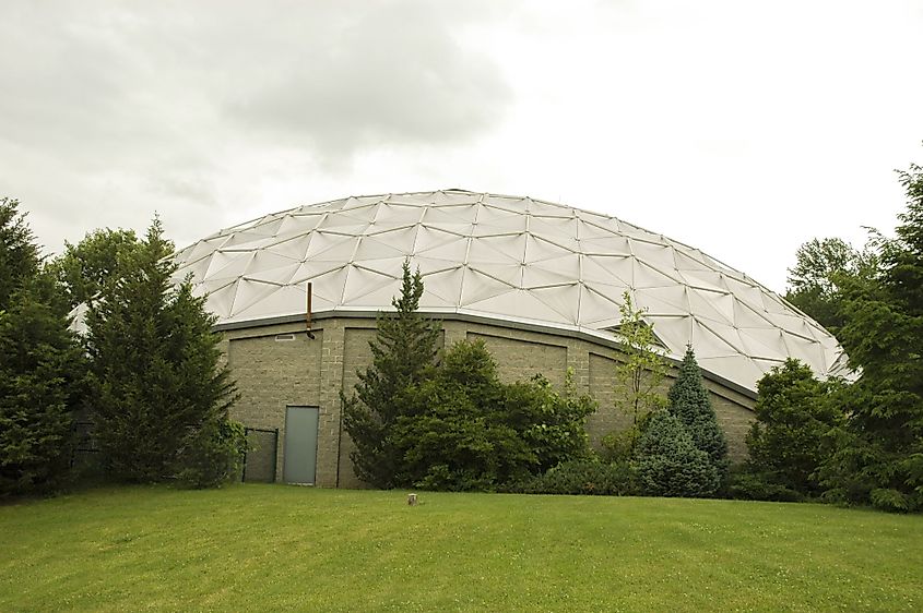 Dinosaur State Park dome