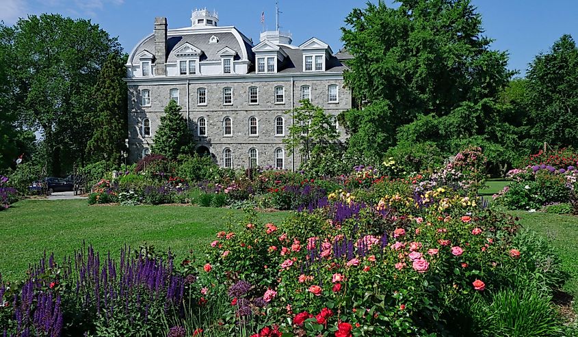 Swarthmore is one of the best small colleges in the United States, with a beautifully landscaped campus.