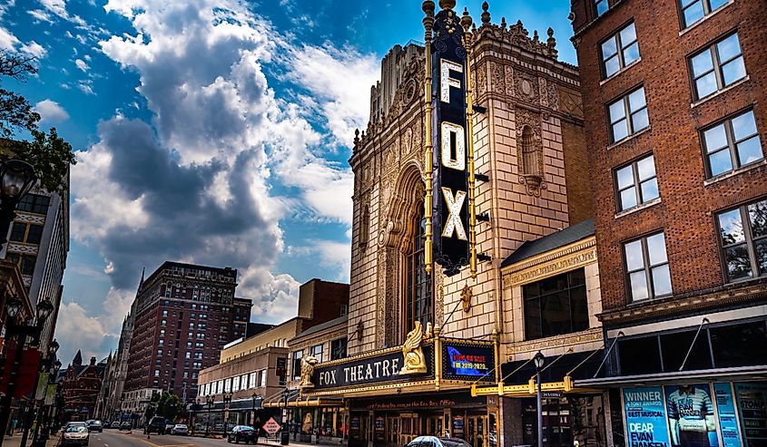 The iconic siamese byzantine architecture of the venue is host to plays and music concerts. Image credit RozenskiP via Shutterstock