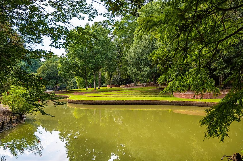 The Hopelands Gardens in Aiken.