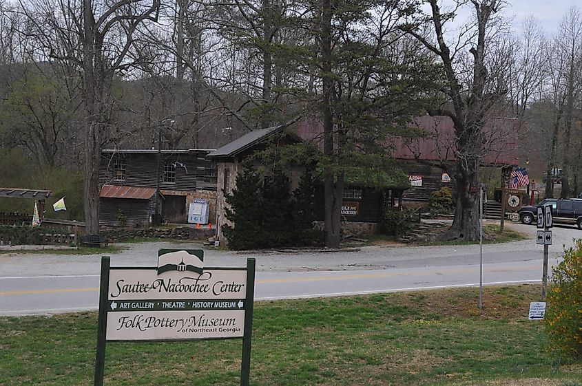 Old Sautee Store complex in Sautee Nacoochee, Georgia.