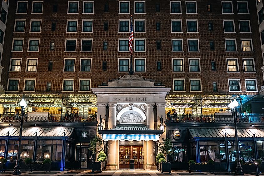 Amway Grand Plaza Hotel in Grand Rapids, Michigan