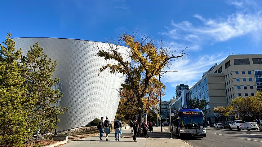 Van Vliet Complex at the University of Alberta.