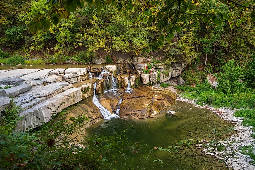 Taughannock Falls, New York.