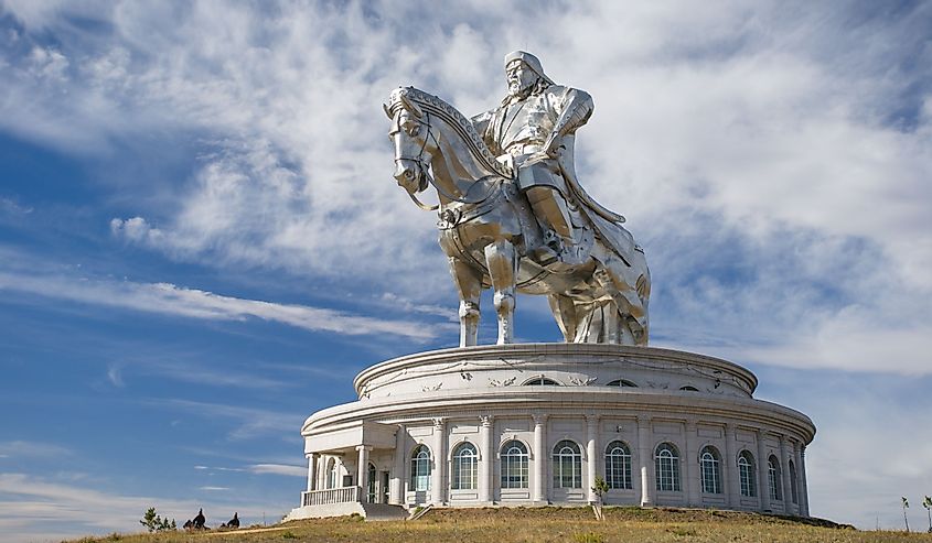 The world's largest statue of Genghis Khan