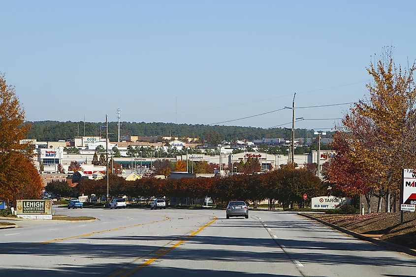 Street view in Irmo, South Carolina