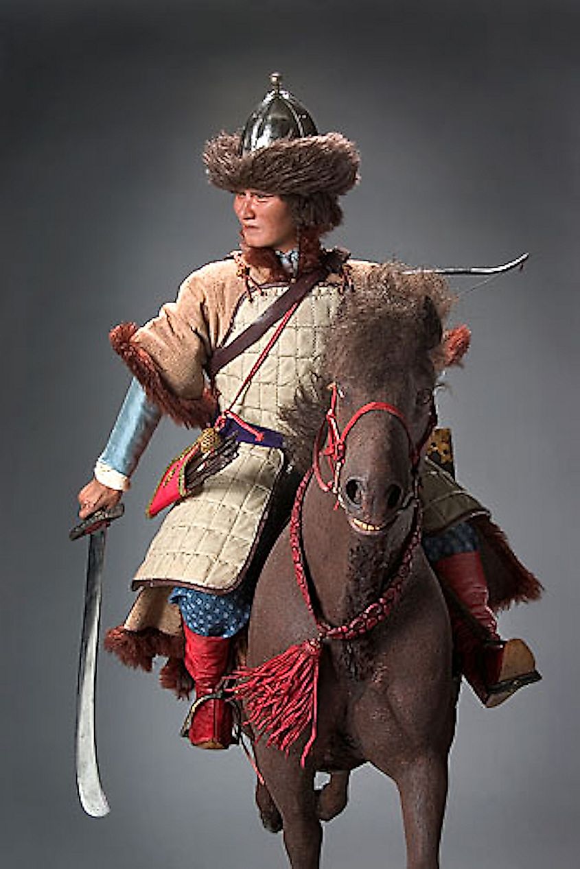 A reconstruction of Attila by George S. Stuart, Museum of Ventura County, USA.