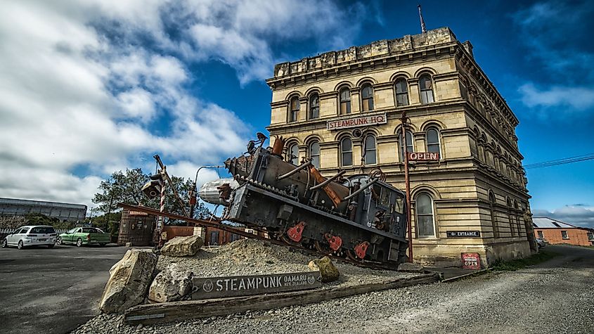 Steampunk HQ in Oamaru, New Zealand