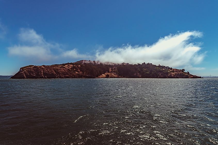 Angel Island from Richardson Bay San Francisco