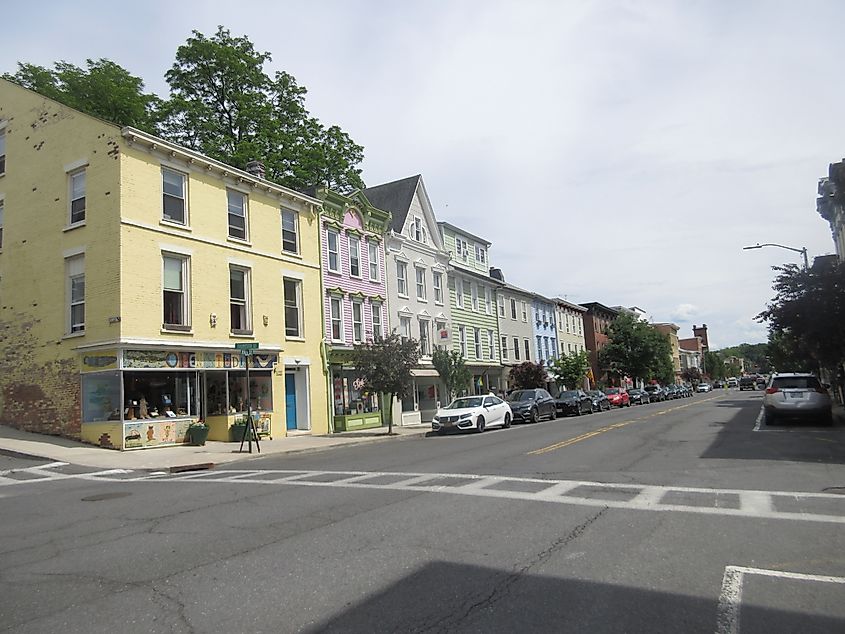 Main Street in Catskill, New York.