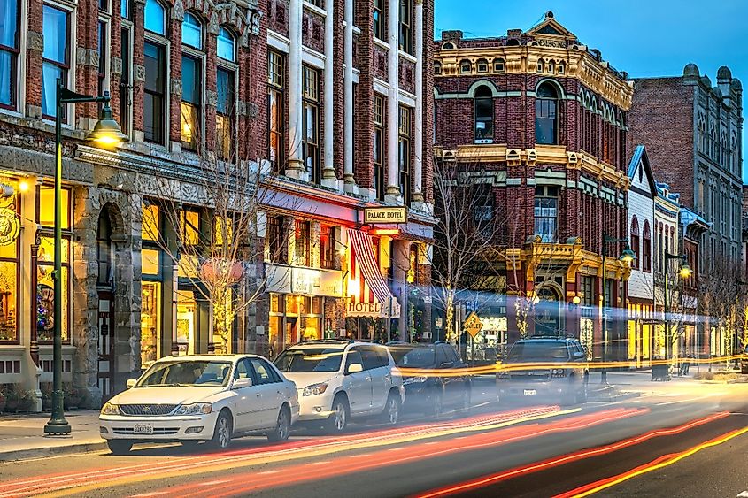 Main street, Port Townsend, Washington