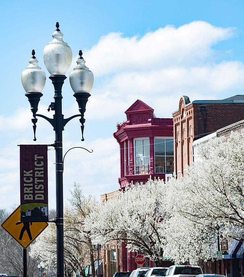 A beautiful view of a great spring day in Fulton, Missouri