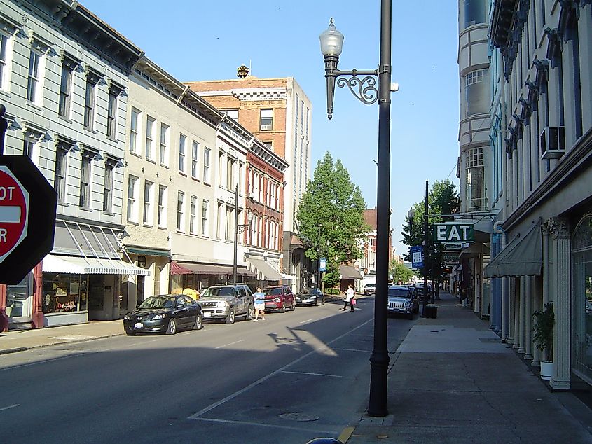 Downtown Maysville, Kentucky