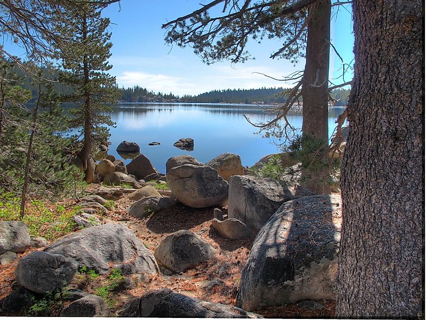 Lake Alpine, California.