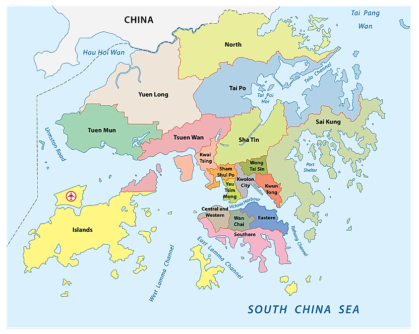 Location Of Hong Kong On Map Hong Kong Maps & Facts - World Atlas